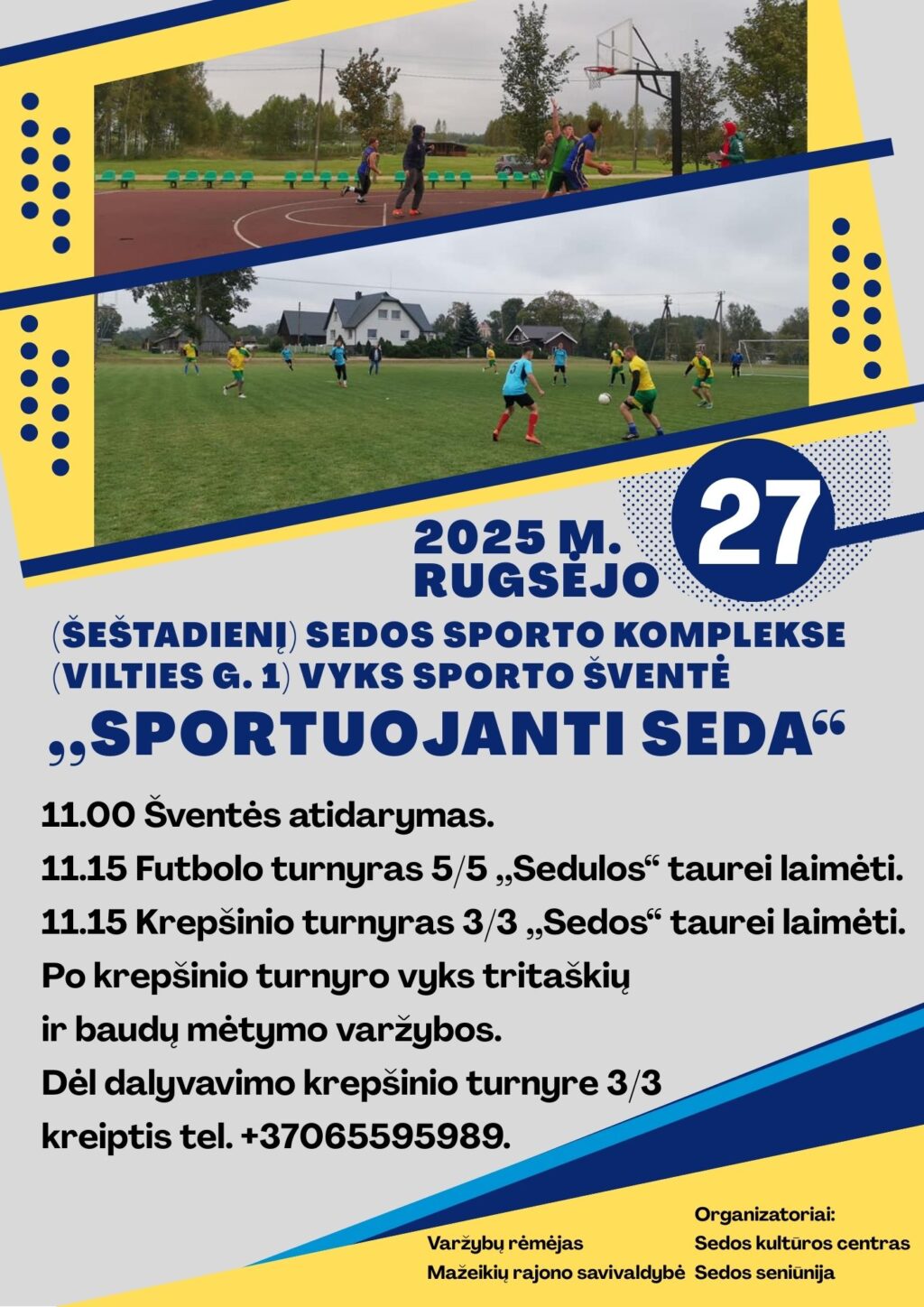 SPORTUOJANTI SEDA
