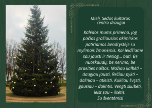 SEDOS KC SVEIKINIMAS